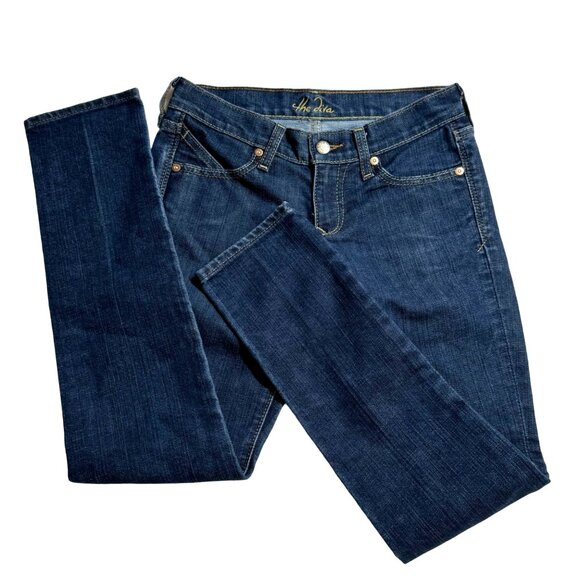 The Diva Womens Regular Fit Jeans Size 0 Dark Blue Denim - Picture 1 of 6